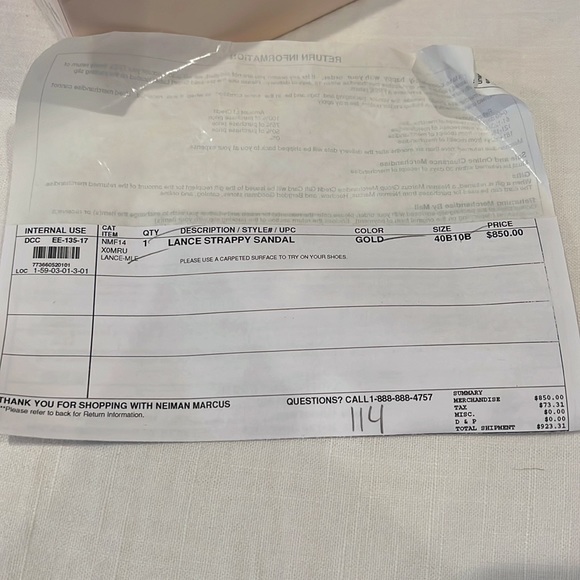 Jimmy choo lance strappy sandal size 40 - Picture 2 of 7